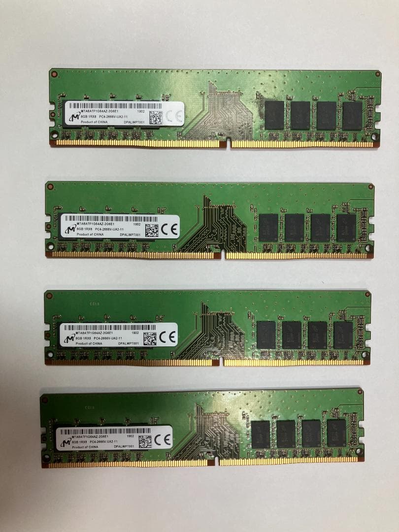 DDR4 8GB×4枚