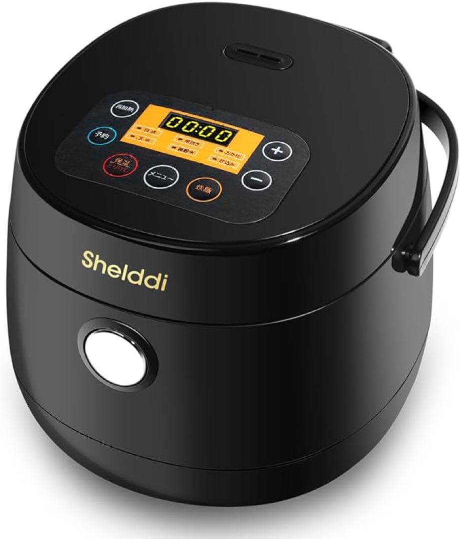 ◆Shelddi◆炊飯器 ダブルインナーSHC-030 White3合 ホワイト