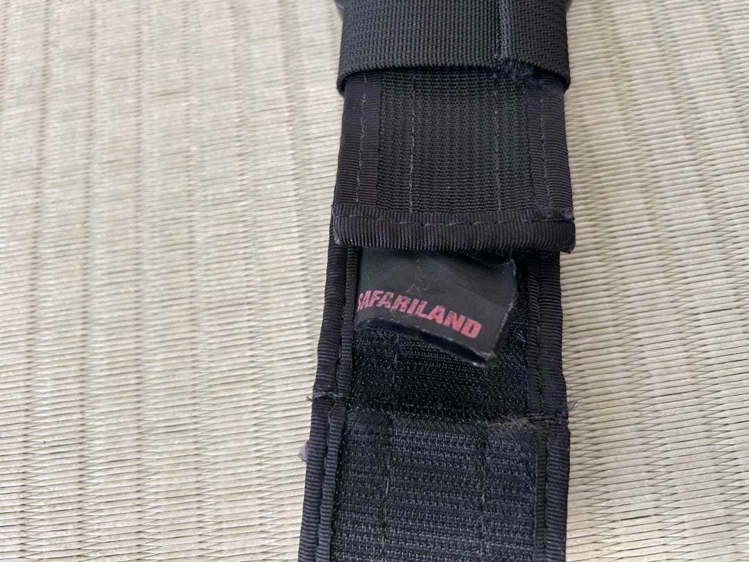 SAFARILAND ロー プロファイル バトル ベルト ブラック