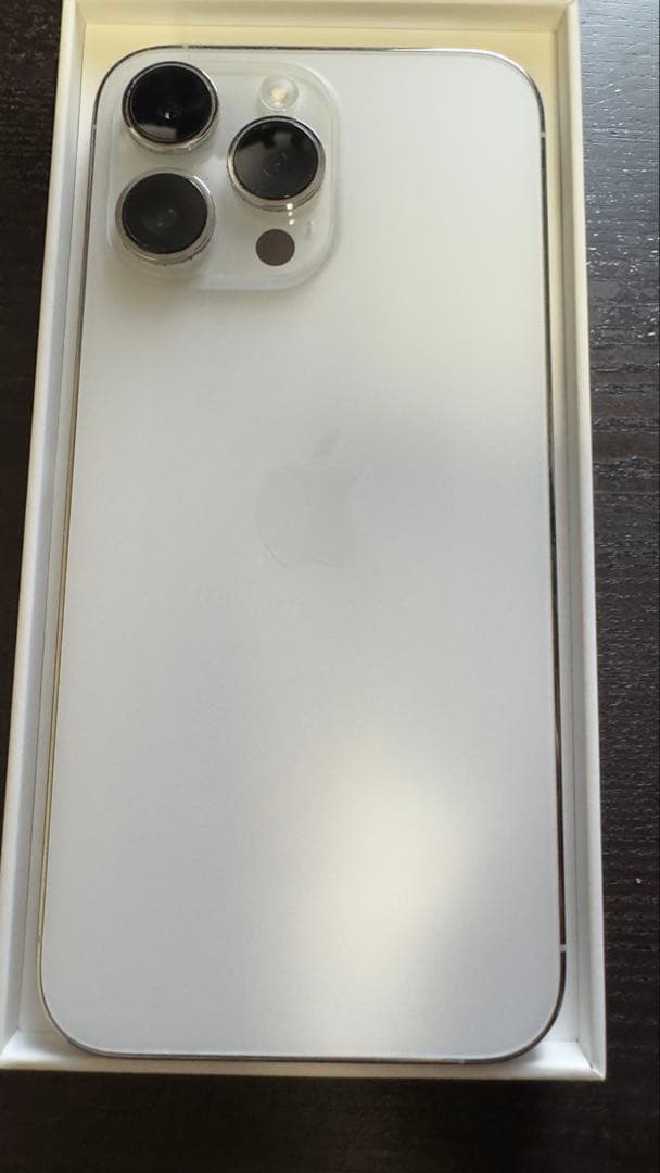 iPhone 14 Pro Max 256GB ホワイトSIMフリー 箱付87%