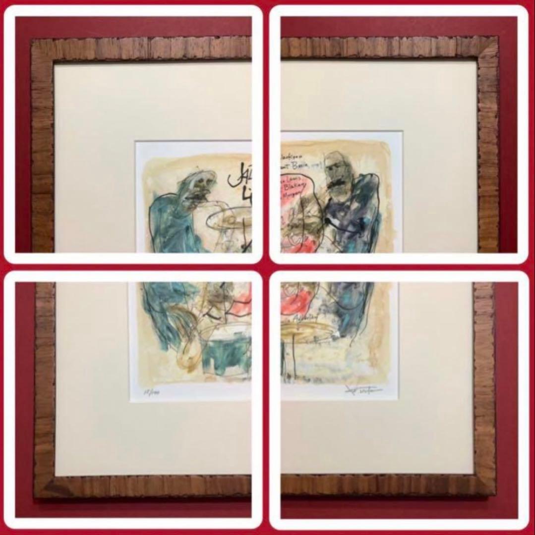絵画・額縁・版画・津田耕・play Ⅵ・JAZZシリーズ・美術品・インテリア