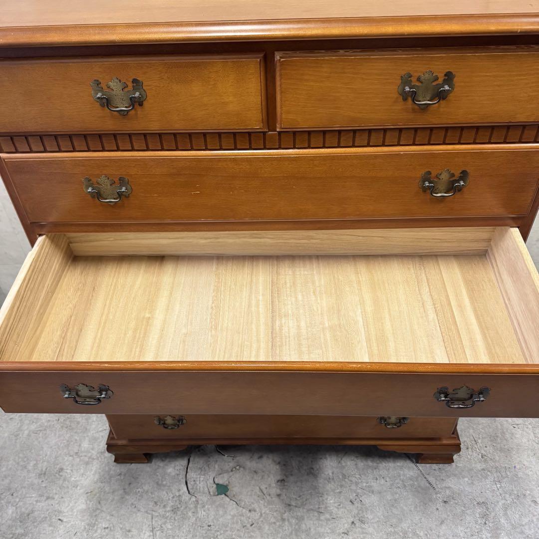 【送料無料&一部地域は3000円引き！】 横浜ダニエル 6段アンティークチェスト