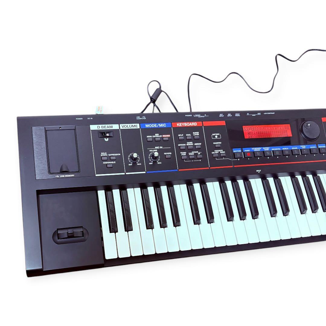 【美品】Roland JUNO-Di シンセサイザー ケース・ペダル・アダプター