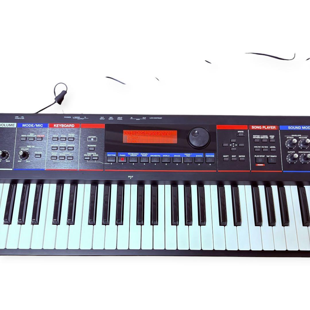 【美品】Roland JUNO-Di シンセサイザー ケース・ペダル・アダプター