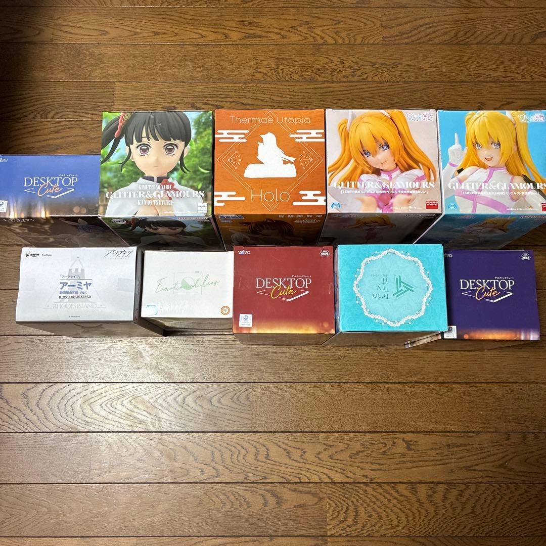 鬼滅　リゼロ　デート・ア・ライブ　フィギュア　美少女　新品　未開封　まとめ