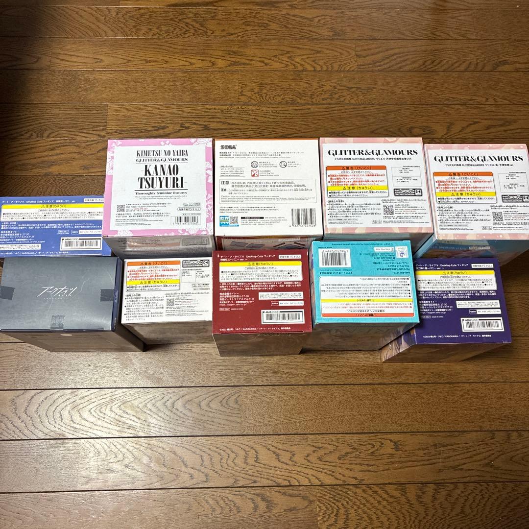 鬼滅　リゼロ　デート・ア・ライブ　フィギュア　美少女　新品　未開封　まとめ