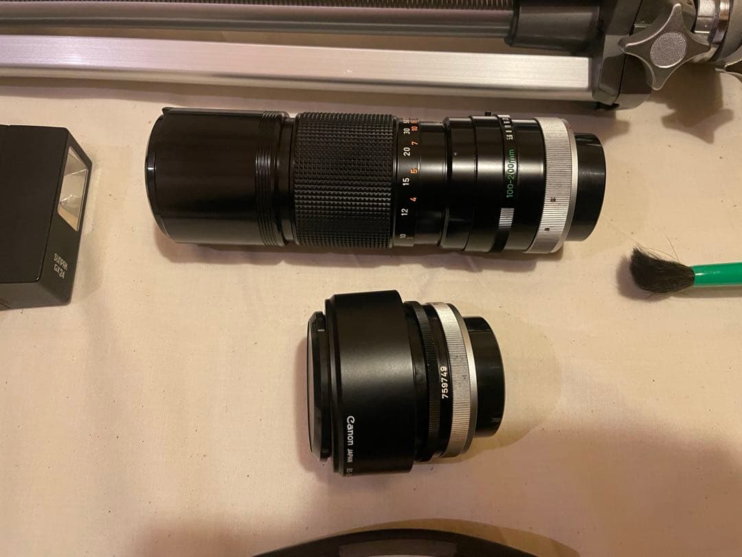 キャノンFTbカメラのフルセット