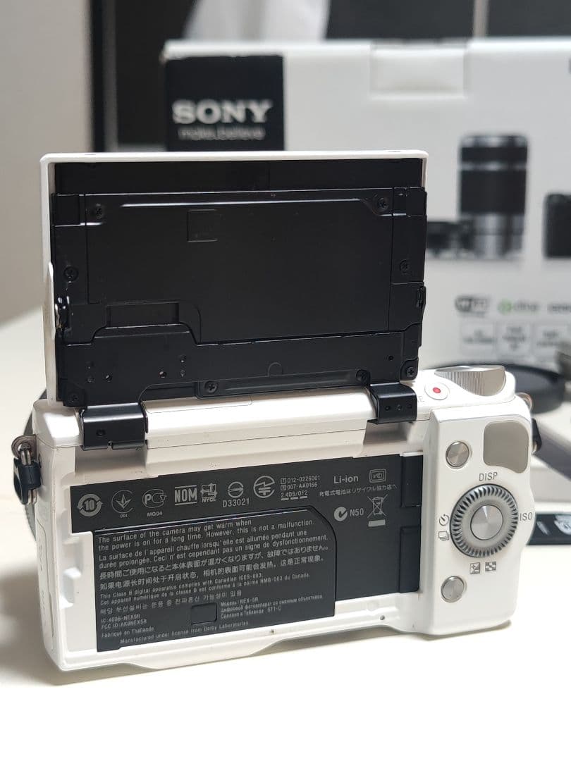 SONY α NEX-5R ミラーレス一眼カメラ ダブルレンズ フルセット