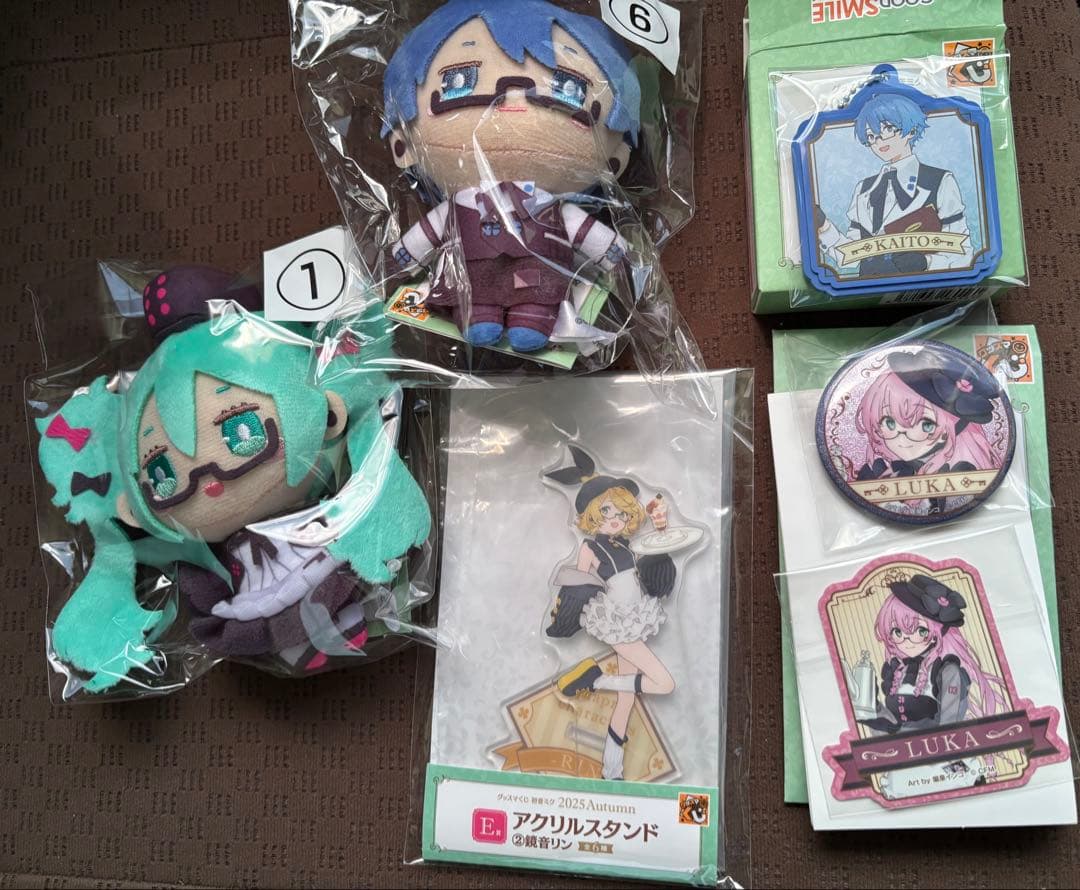 グッスマくじ 初音ミク 2025 B賞 C賞 E賞 ミク　リン レン　カイト