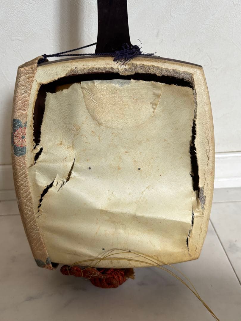 和楽器 安田金次郎作 三味線 犬皮