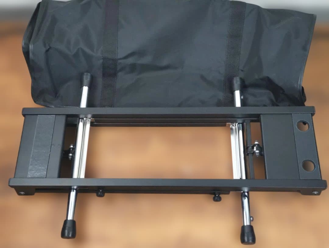 レア　琴スタンド ブラック 収納バッグ付き　OHASHI HS-600