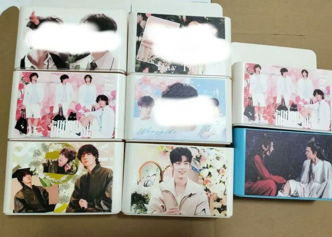 0319①王一博 肖战肖戦陳情令マグネットケース5点セット