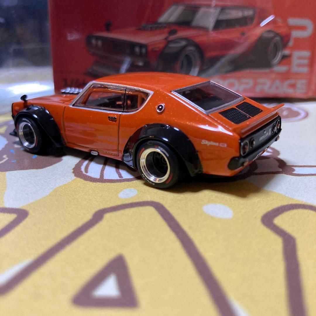 POP RACE SKYLINE GT-R V8 DRIFT 　　1/64