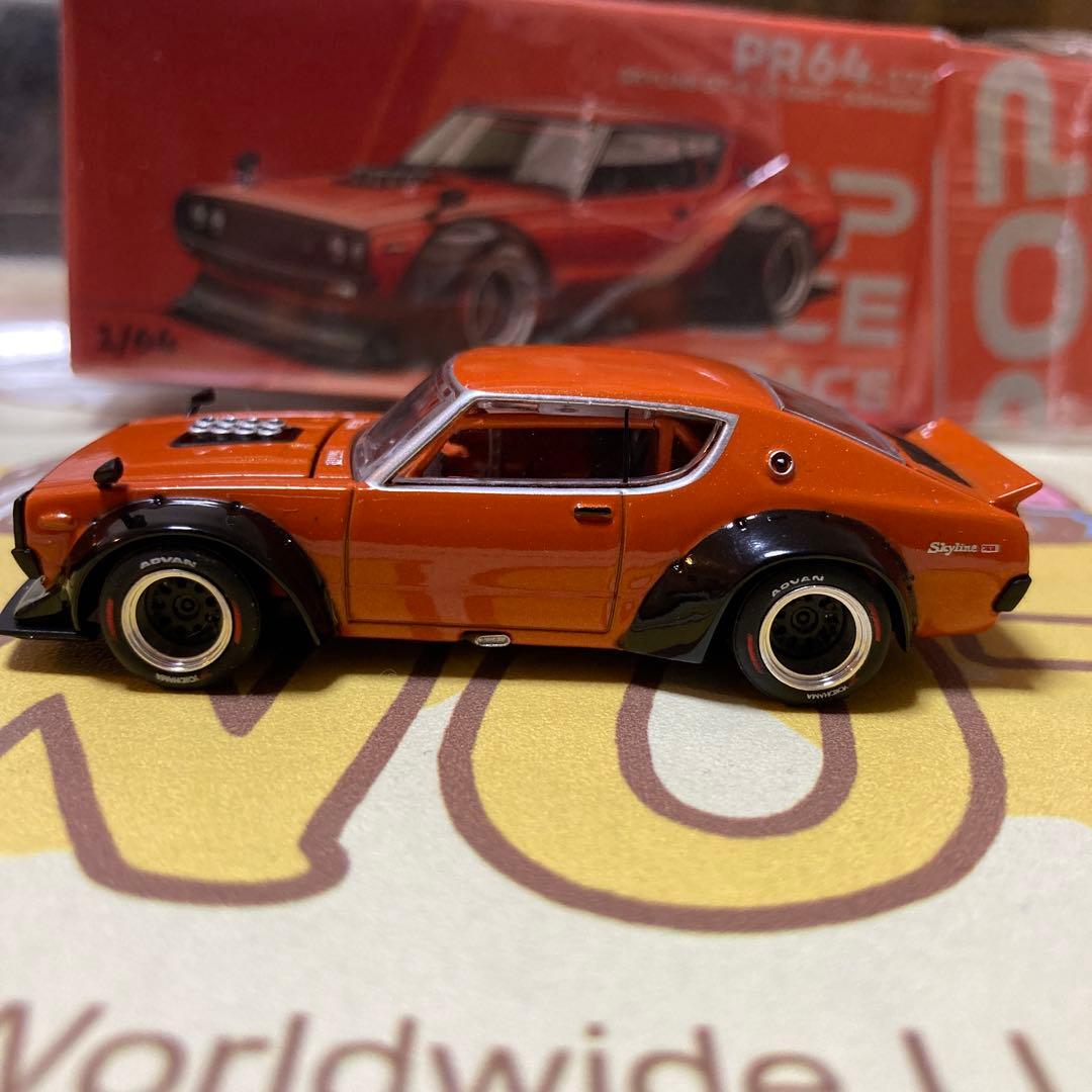POP RACE SKYLINE GT-R V8 DRIFT 　　1/64
