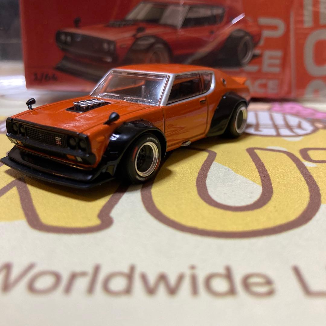 POP RACE SKYLINE GT-R V8 DRIFT 　　1/64