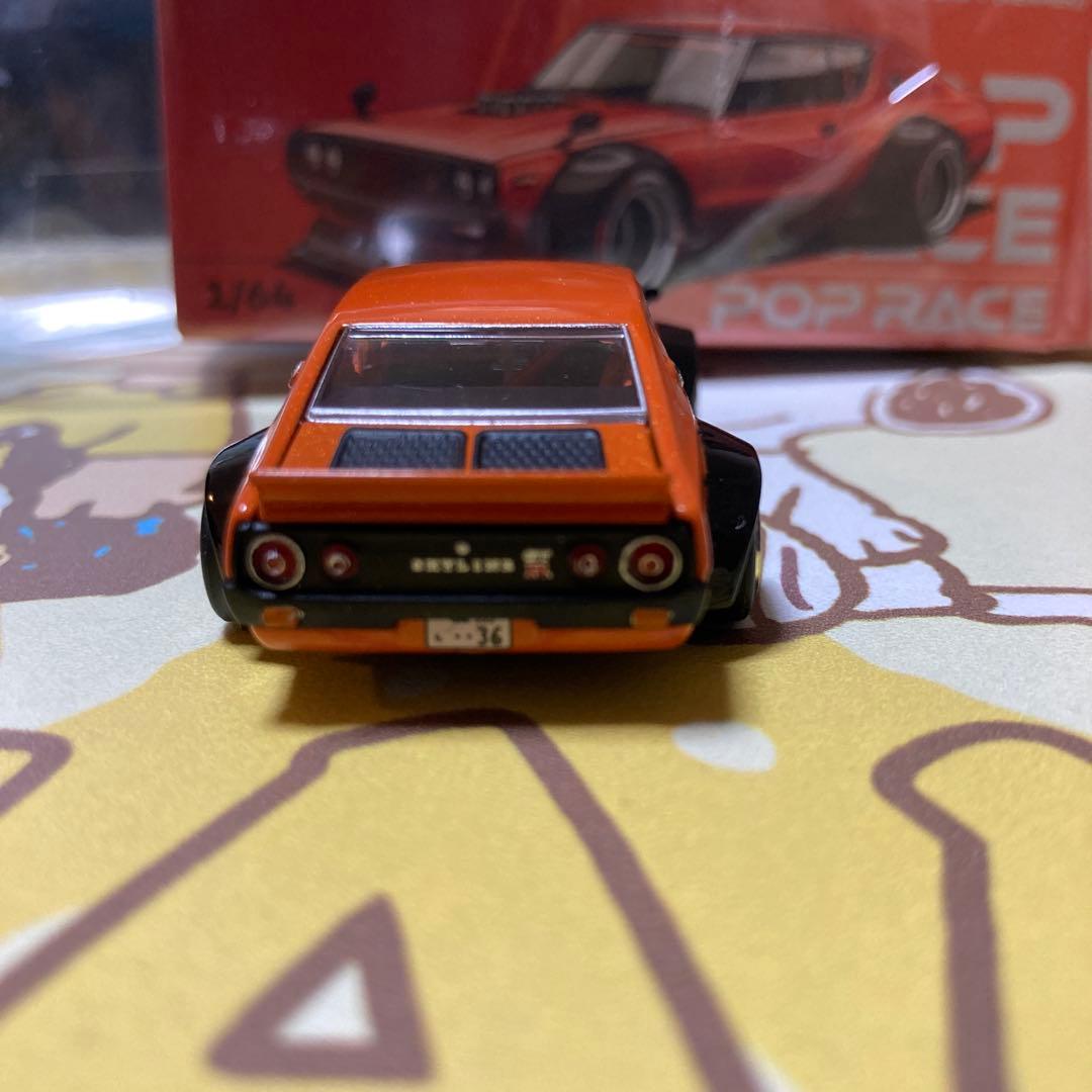 POP RACE SKYLINE GT-R V8 DRIFT 　　1/64