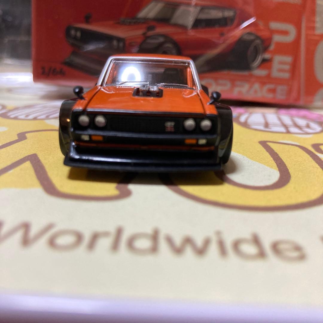 POP RACE SKYLINE GT-R V8 DRIFT 　　1/64