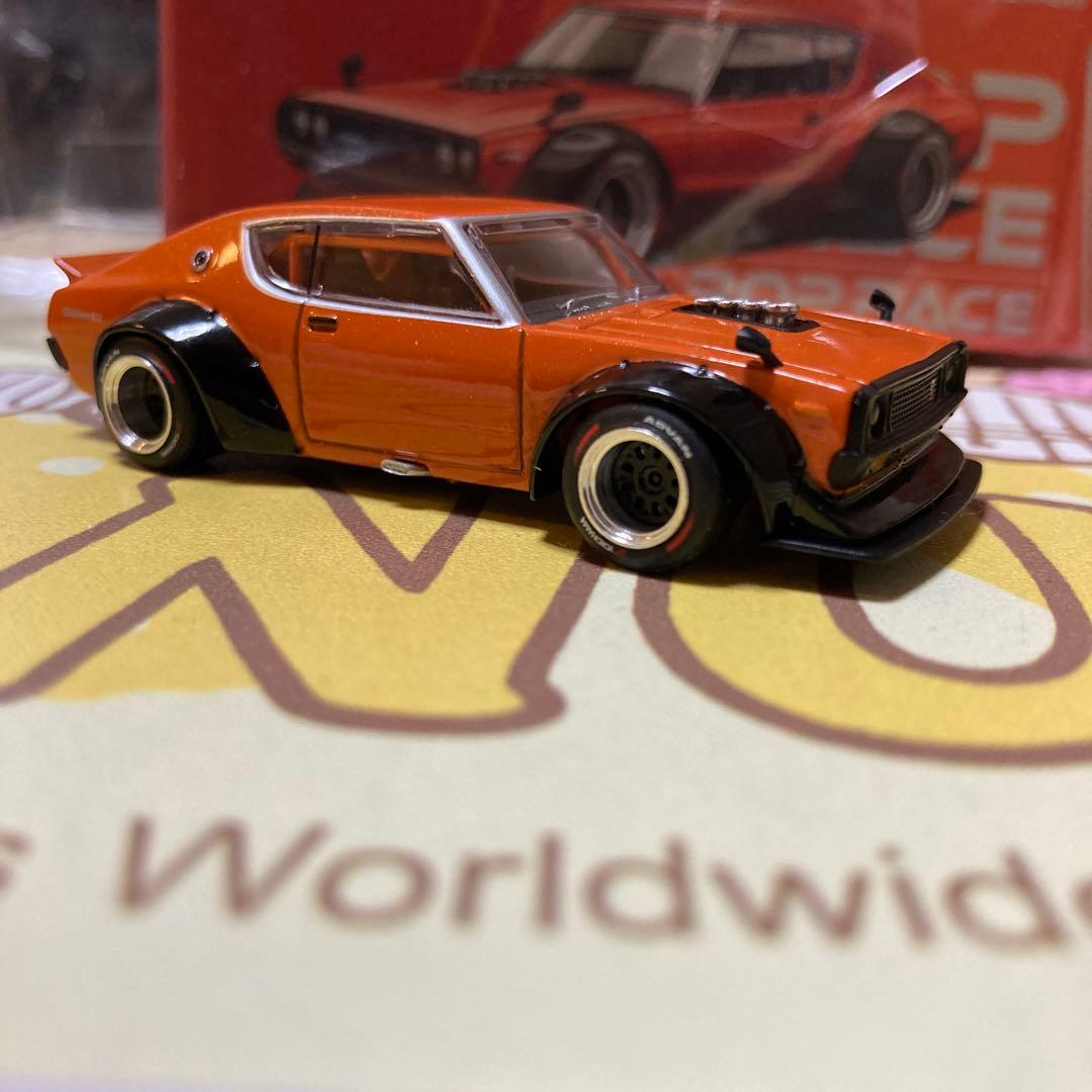 POP RACE SKYLINE GT-R V8 DRIFT 　　1/64