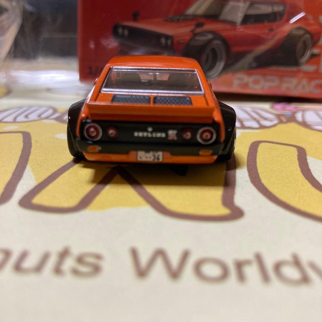 POP RACE SKYLINE GT-R V8 DRIFT 　　1/64