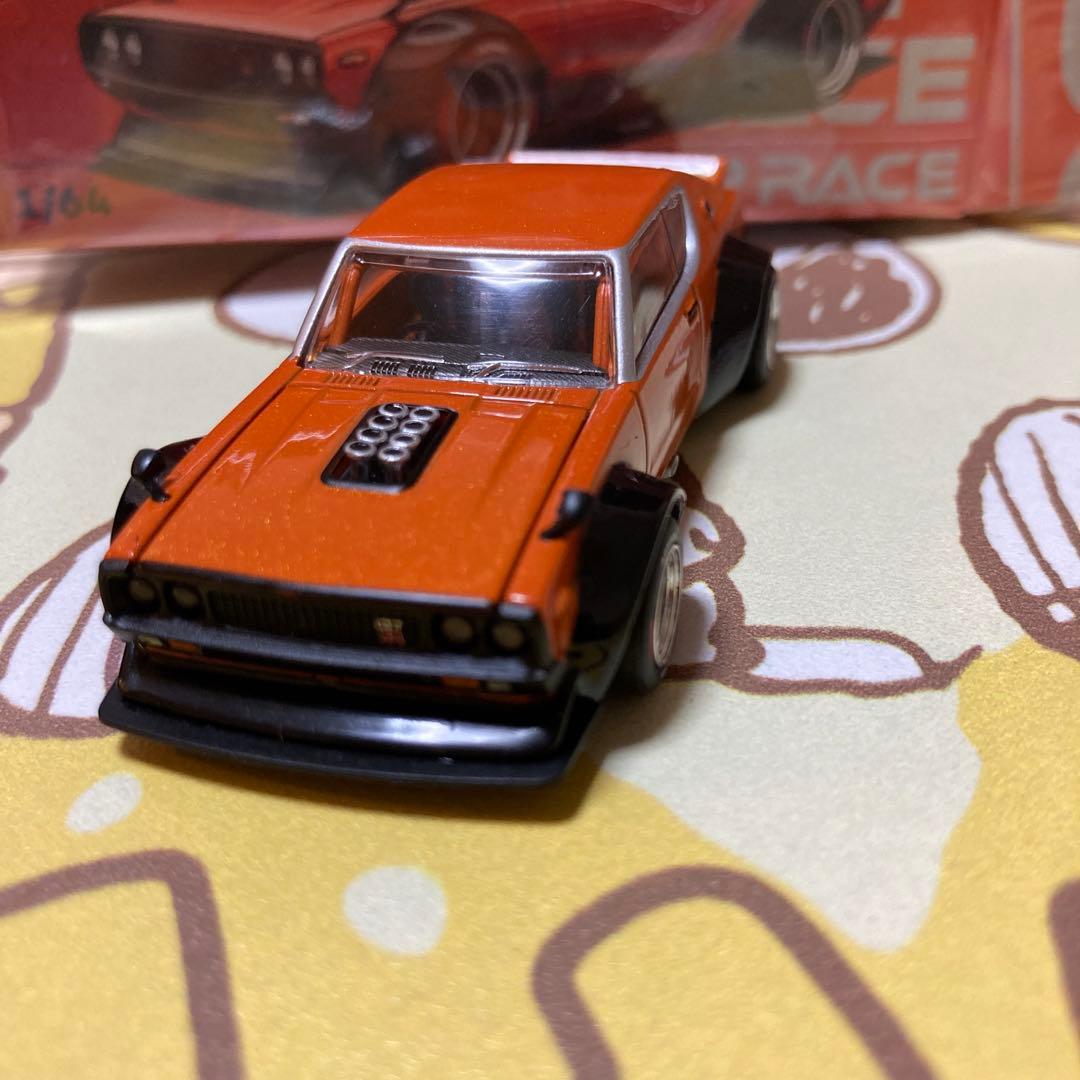 POP RACE SKYLINE GT-R V8 DRIFT 　　1/64