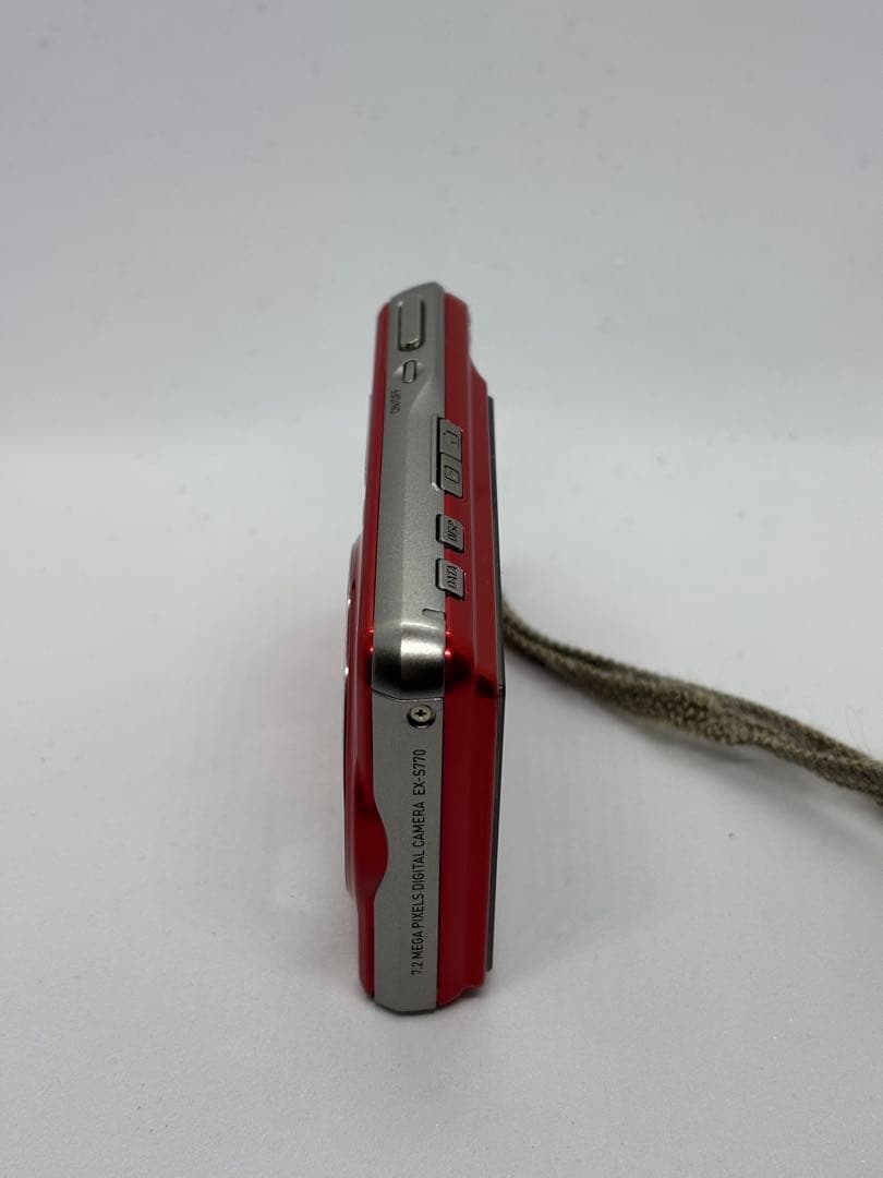 【動作確認済】CASIO EXILIM EX-S770 カシオ デジカメ レッド