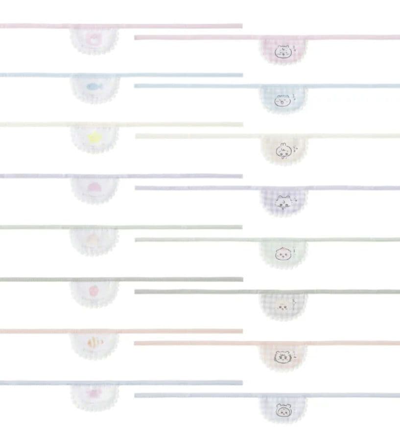 可愛いちいかわBaby トレーディングよだれかけ❤