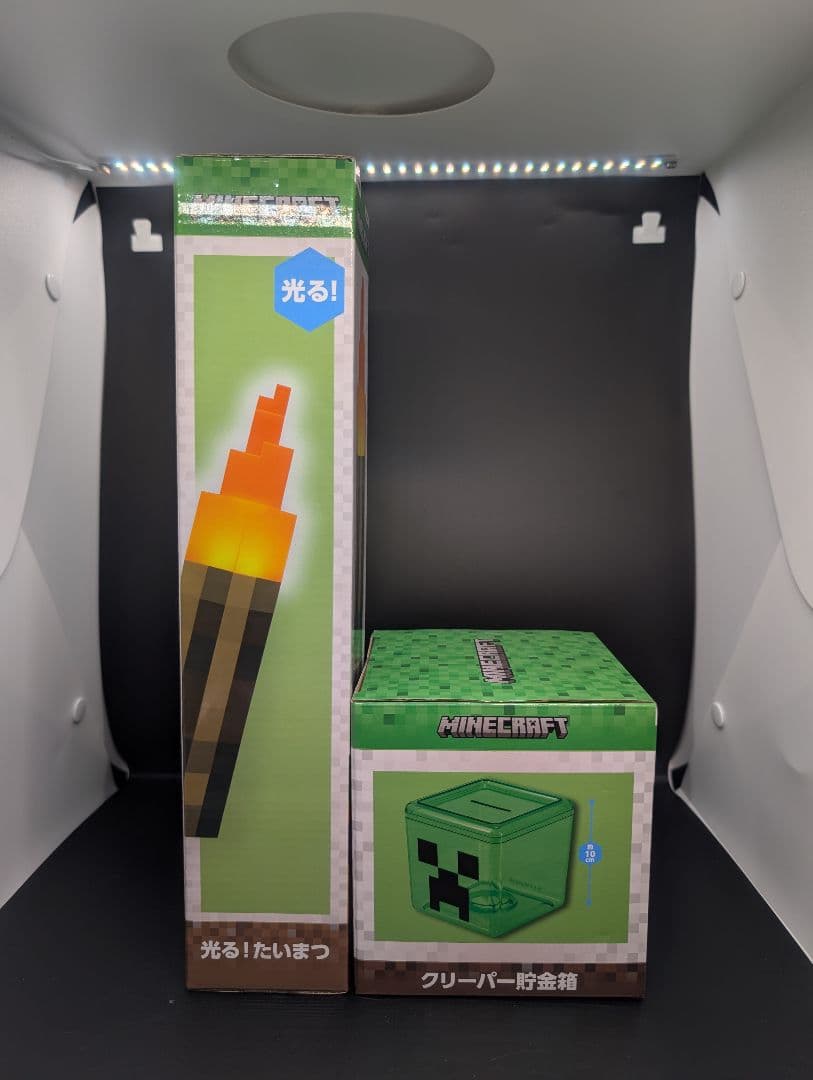 MINECRAFT ぬーどるストッパーフィギュアぷち 光る!たいまつ 他 全６点
