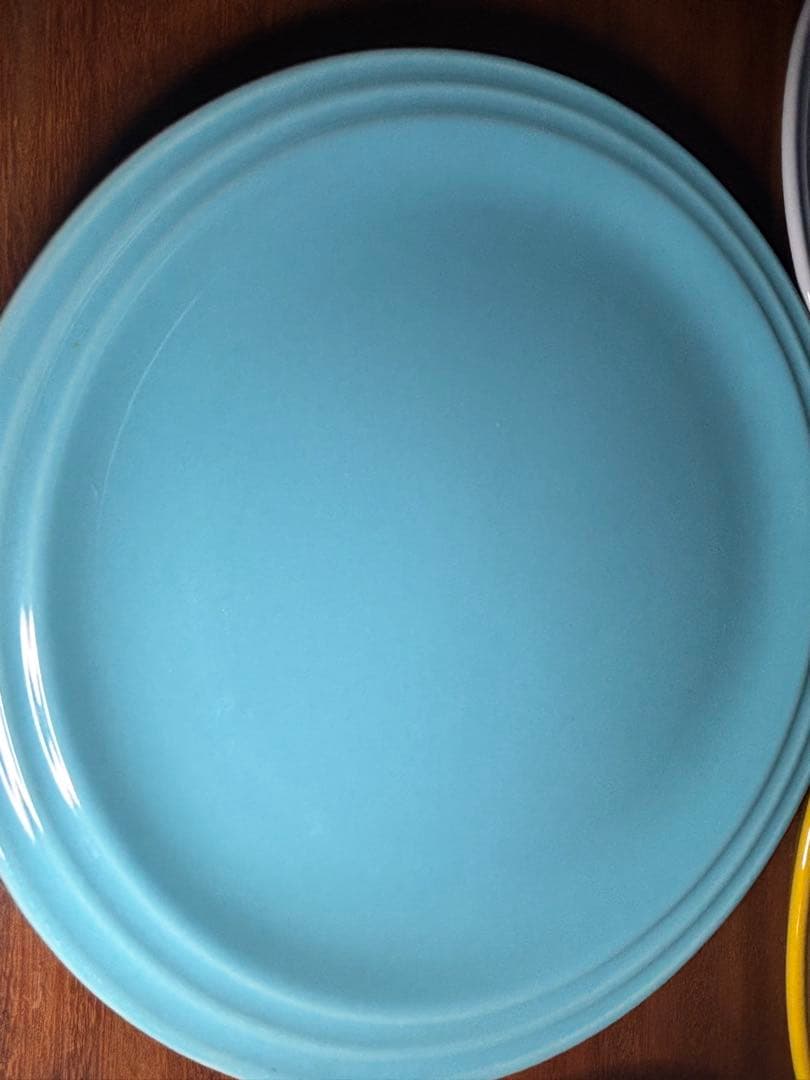 ル・クルーゼ　プレート　5枚　赤色18㎝ その他の色19㎝　箱なし