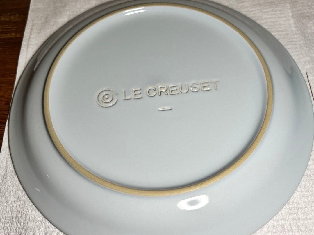 ル・クルーゼ　プレート　5枚　赤色18㎝ その他の色19㎝　箱なし