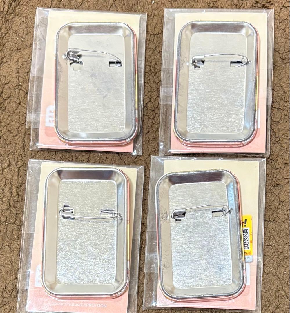 アタナシア　缶バッジ　4点