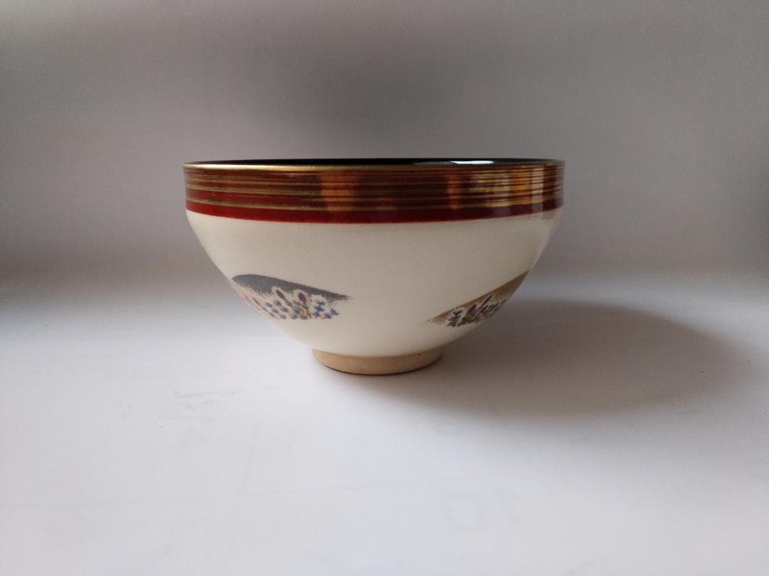 加藤貴山 作 天目金彩山水 抹茶碗 京焼 清水焼 茶道具 抹茶碗 新品 未使用