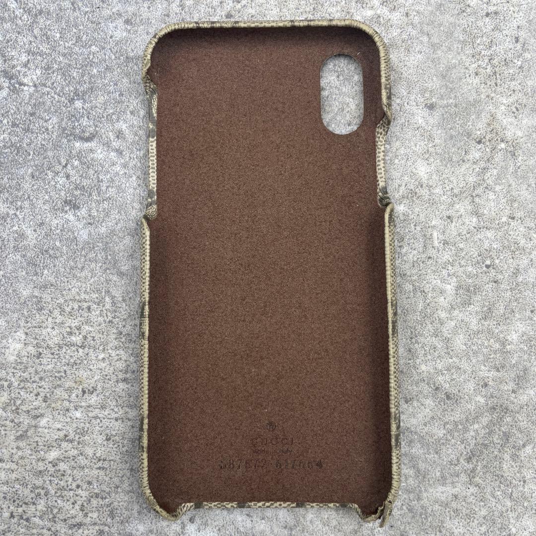 【美品】GUCCI グッチ iPhoneケース X/XS専用 スマホケース GG