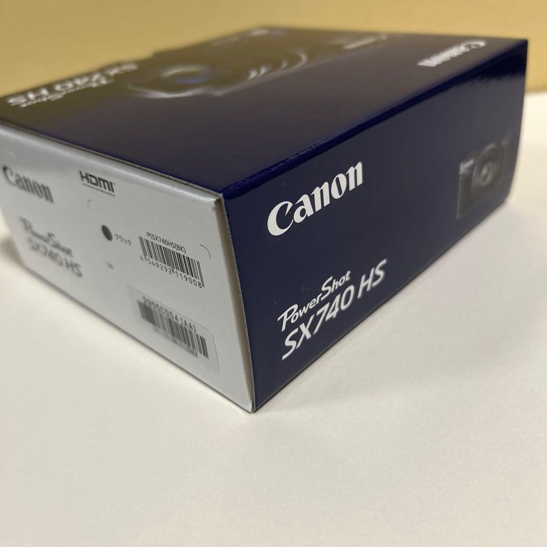 【新品•未使用】　キャノン PowerShot SX740 HS ブラック