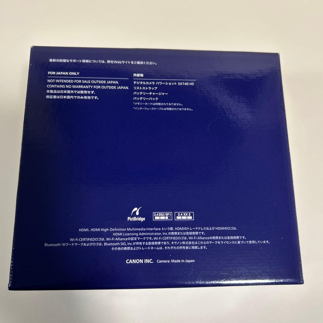 【新品•未使用】　キャノン PowerShot SX740 HS ブラック