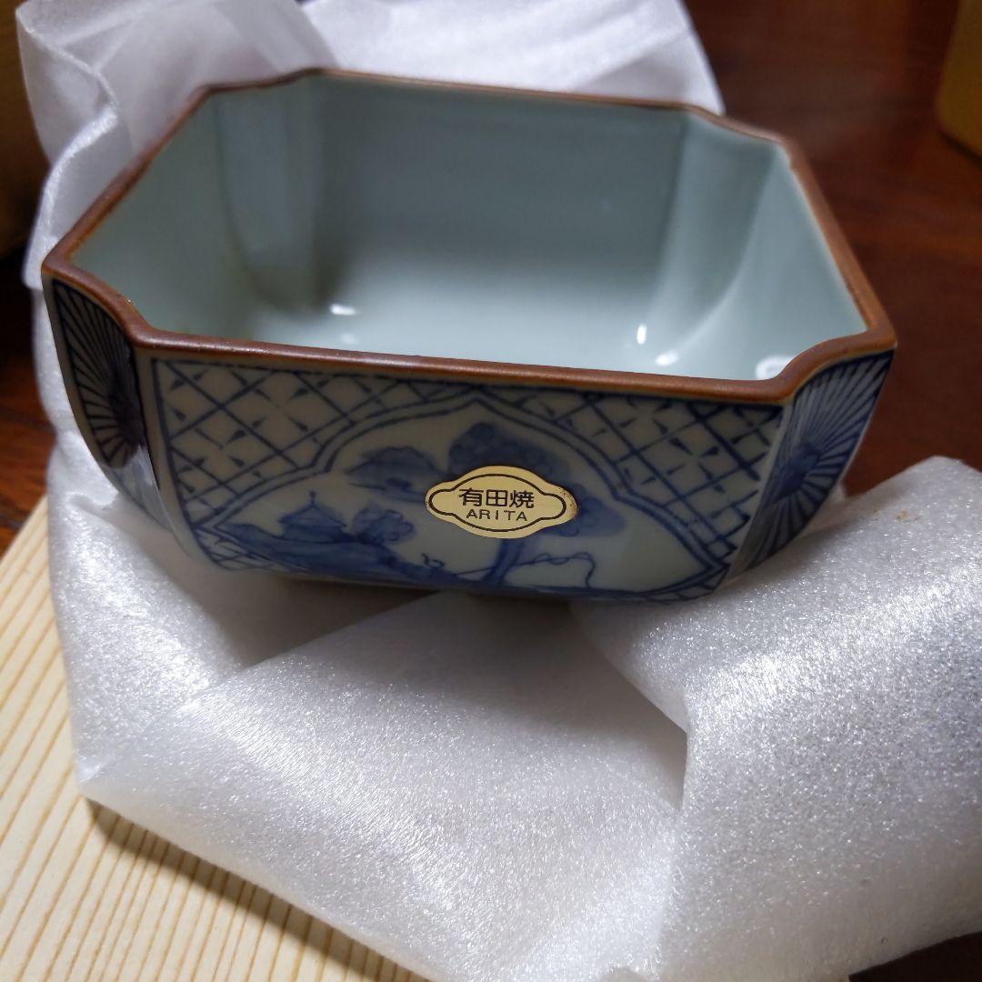 有田焼 八角形 陶器皿 5個セット