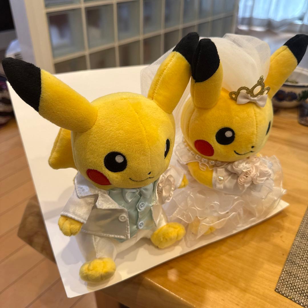 ピカチュウ ウェディングドール 2体セット