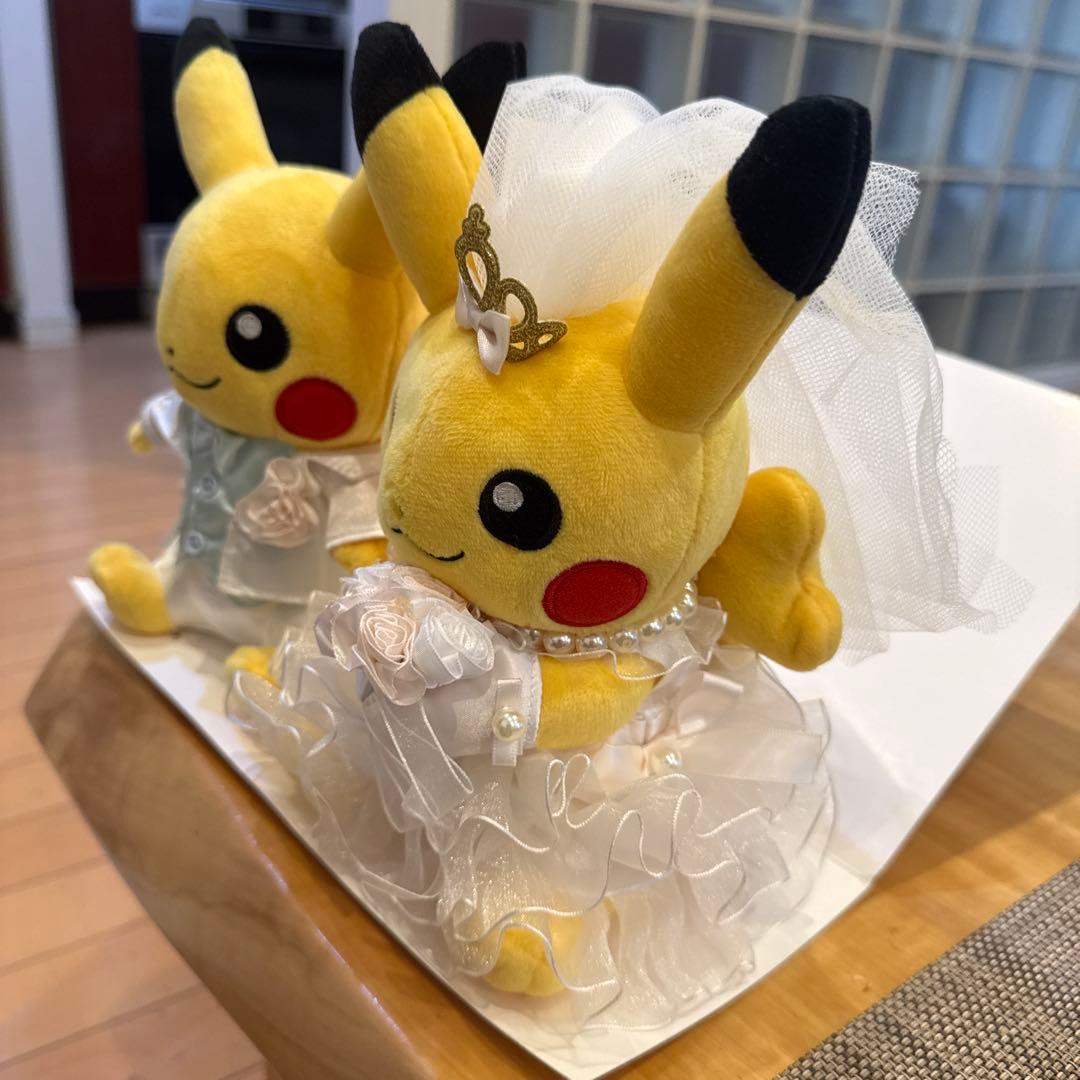 ピカチュウ ウェディングドール 2体セット