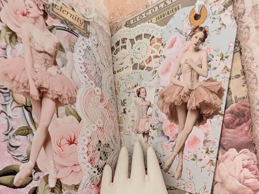 スィートバレリーナのシャビーシックジャンクジャーナル♬Precious♬