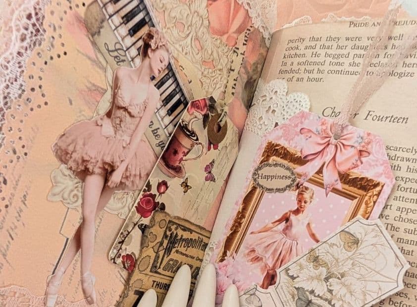 スィートバレリーナのシャビーシックジャンクジャーナル♬Precious♬