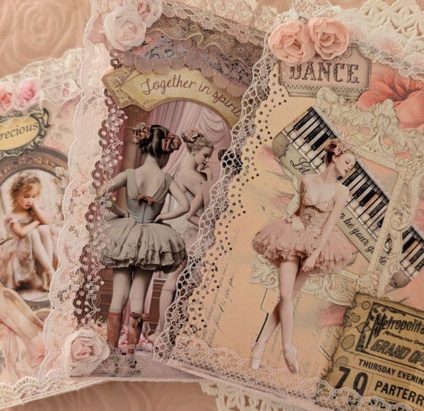 スィートバレリーナのシャビーシックジャンクジャーナル♬Precious♬