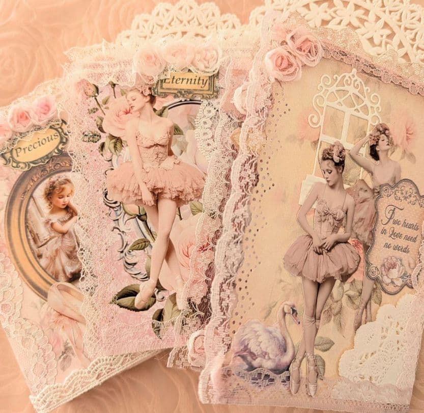 スィートバレリーナのシャビーシックジャンクジャーナル♬Precious♬