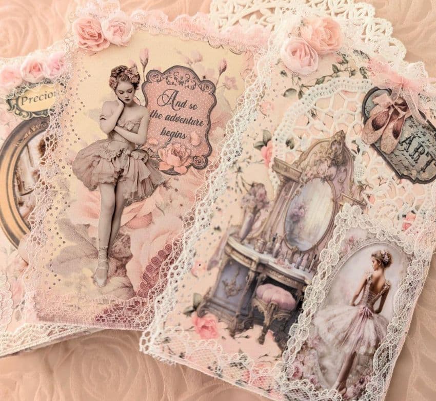 スィートバレリーナのシャビーシックジャンクジャーナル♬Precious♬