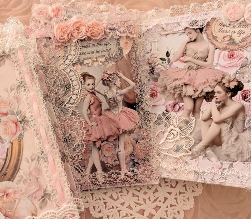 スィートバレリーナのシャビーシックジャンクジャーナル♬Precious♬