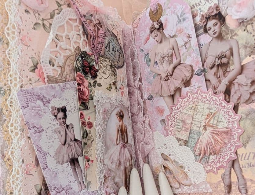 スィートバレリーナのシャビーシックジャンクジャーナル♬Precious♬