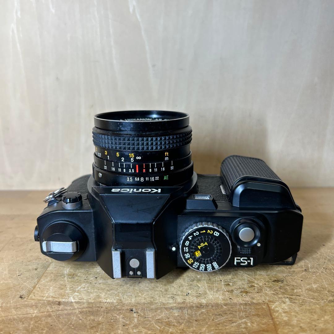 Konica FS-1+銘玉HEXANON AR 28mm f3.5 完動極美品