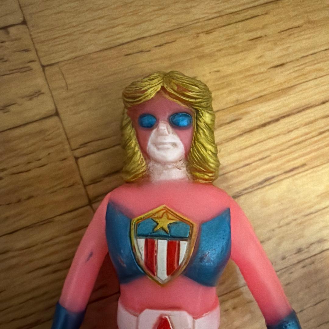 当時物　ミスアメリカ　バトルフィーバーJ スーパー戦隊シリーズ　ソフビ