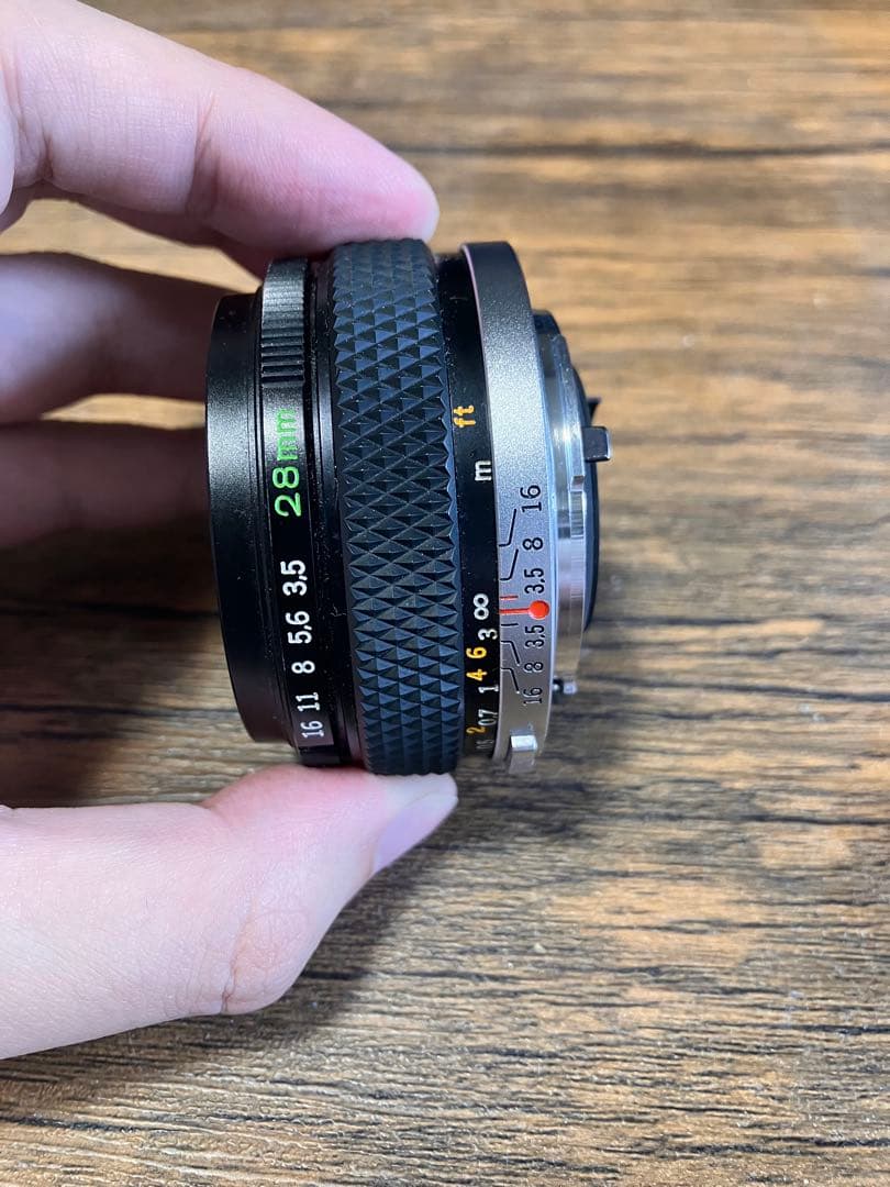 オリンパス　OM-SYSTEM G.ZUIKO28mm レンズ　50mm レンズ