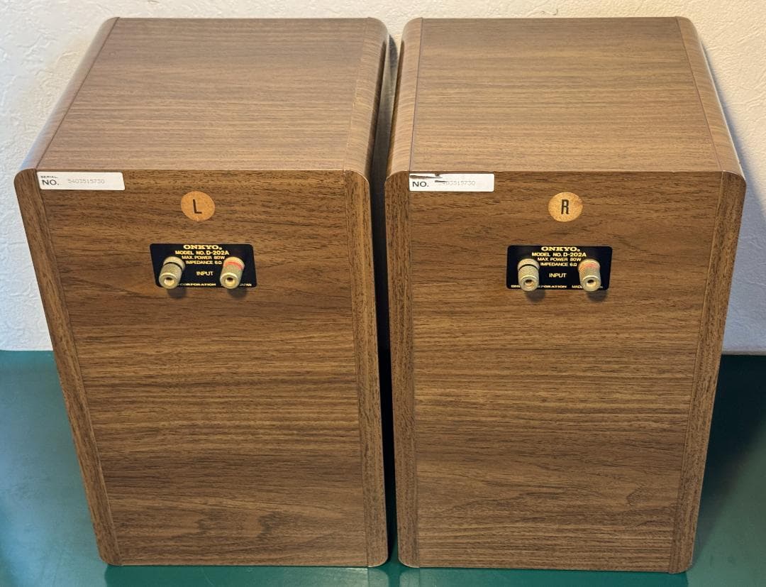ONKYO D-202A エッジ交換済 音楽のもつ心地良い自然な響き 豊かな表現