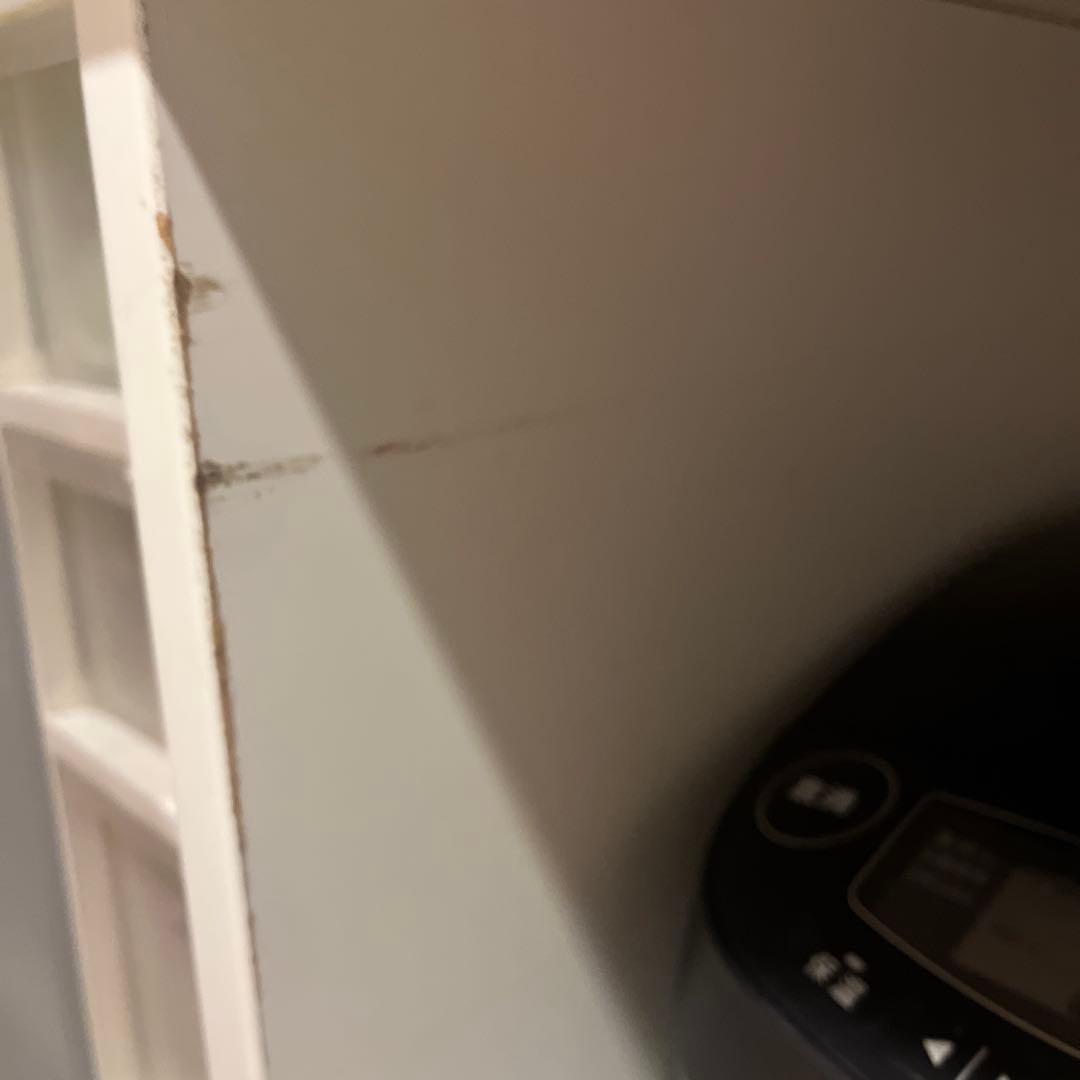 ニトリ　120センチ　キッチンカウンター食器棚　ホワイト