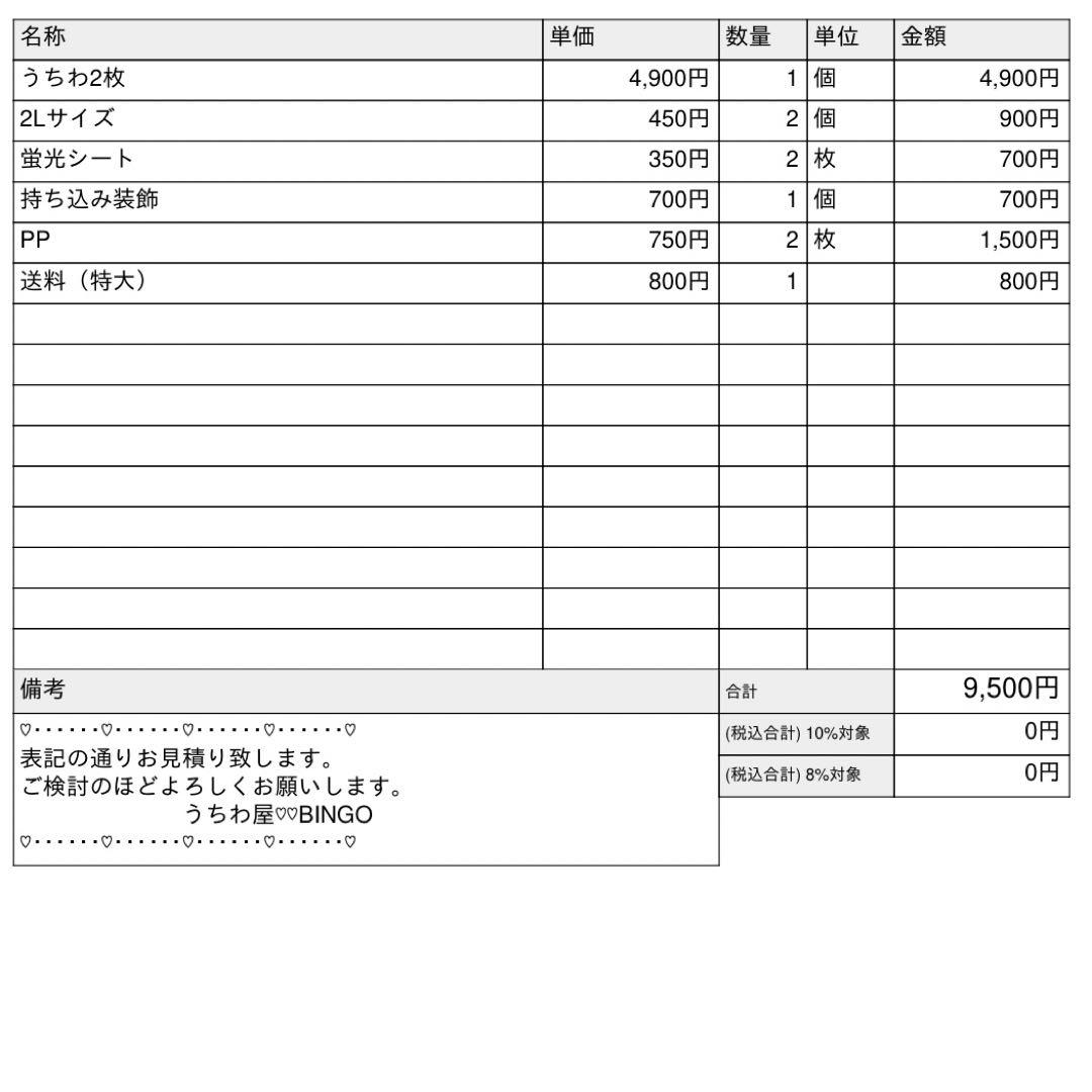 akari♡様 うちわ文字 文字パネル オーダー うちわ屋 ネームボード